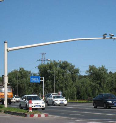 L型八角電警立杆